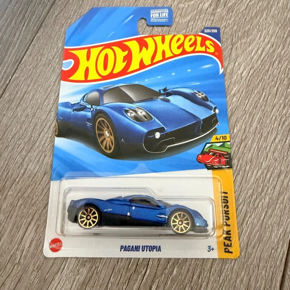 Hot Wheels Pagani Utopia Blue Peak Pursuit 225/250 Diecast Car 1:64